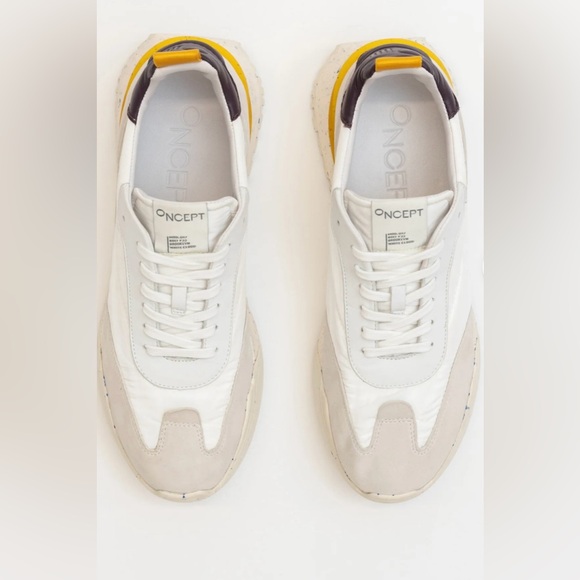 Oncept Brooklyn White Cloud Sneakers 6 - Picture 2 of 14